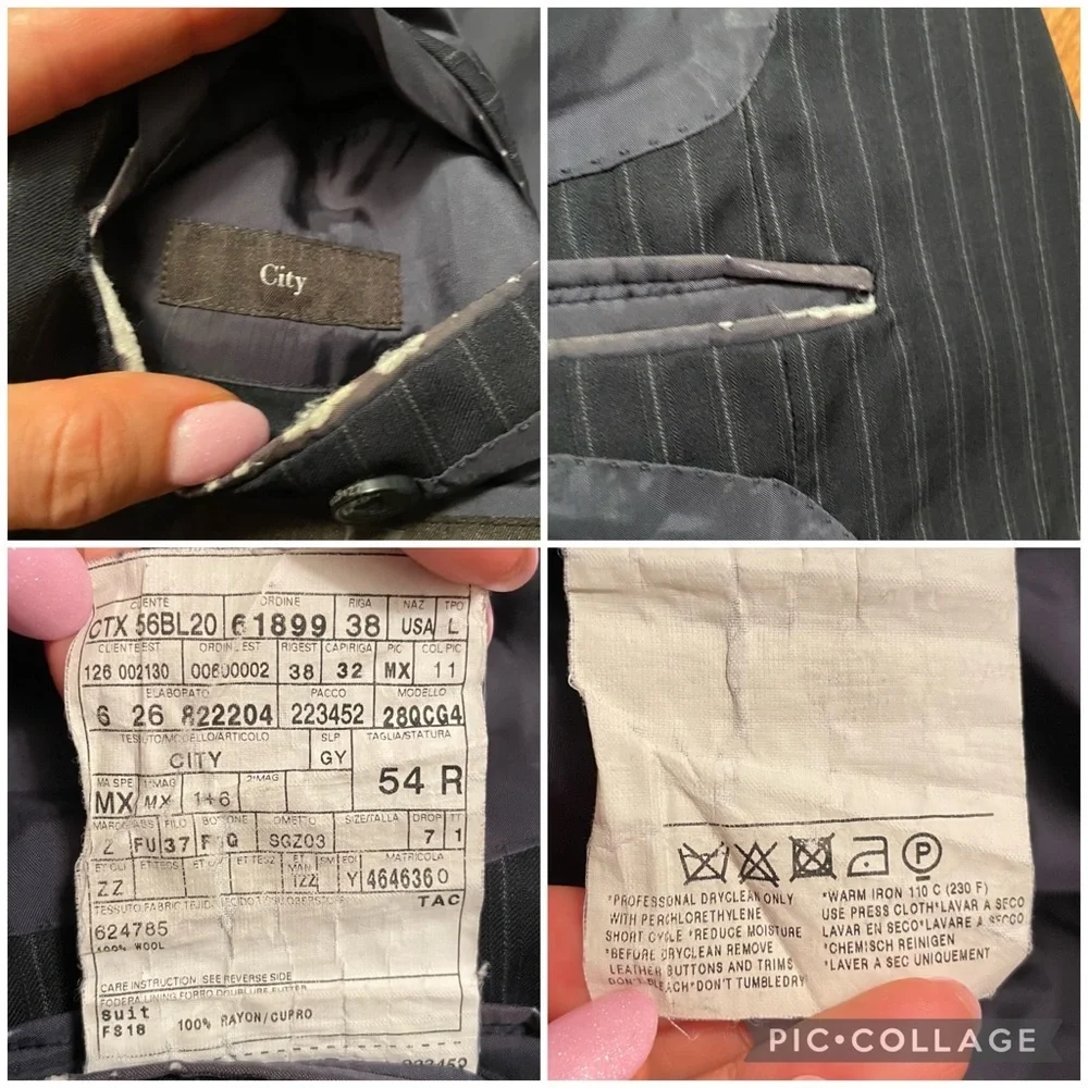 Z Zegna notched lapel